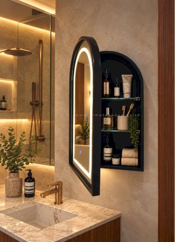 Cermin LED 1 Pintu